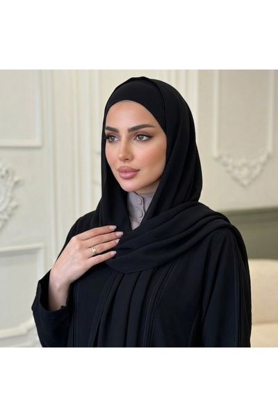 lutezi عباية آيا نسائية خليجية لف بقصة نص كلوش وقماش كتان كوري واقف