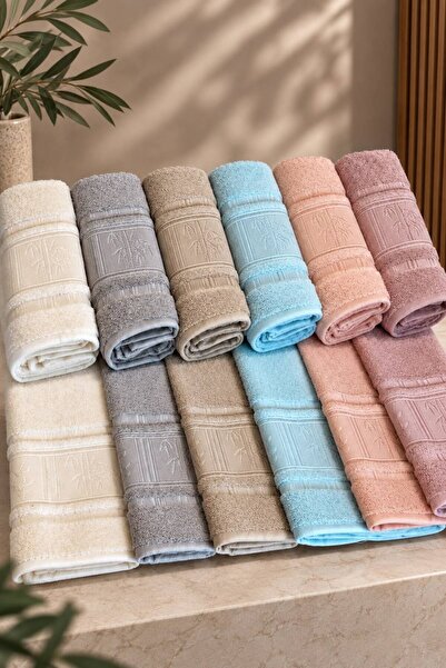 GOLDROOM Home 50*90 Bamboo Hand and Face Towel