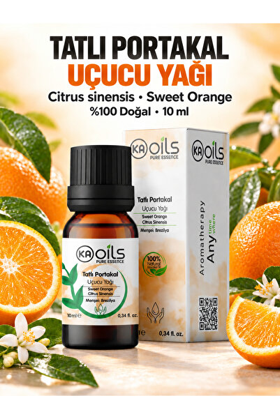 KAOils Pure Essence Tatlı Portakal Uçucu Yağı 10 ml - Sweet Orange Essential ...