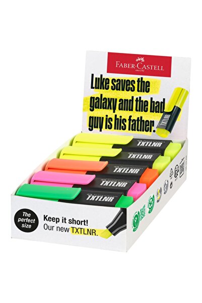 Faber Castell Evidențiator Mini Superfluorescent Culori Asortate Faber-Castell
