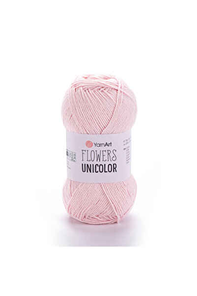 Yarnart Flowers Unicolor - Hand Knitting Thread Candy Pink-733