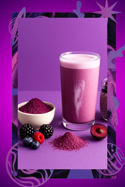 Mim and More Doğal Acai Tozu - Superfood Acai Blend Powder, 50 gr