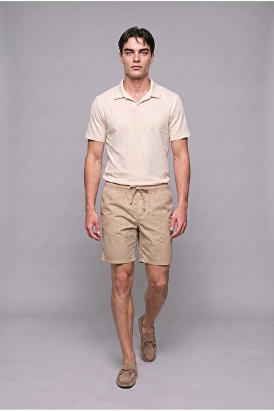 DeFacto Regular Fit Lace-Up Bermuda Shorts I0055Ax26Hs