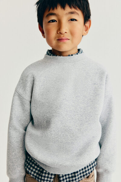 H&M İçi Tüylü Sweatshirt