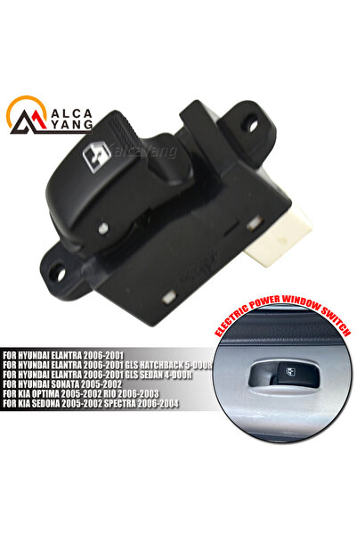 Choice Passenger Power Window Switch Control Button For Hyundai Elantra Sonat...