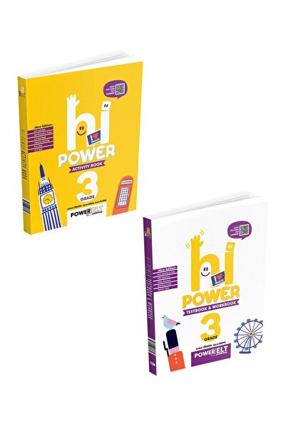 Model Eğitim Yayınları 3.SINIF Hi! POWER KIDS İNGİLİZCE SET (2 KİTAP)