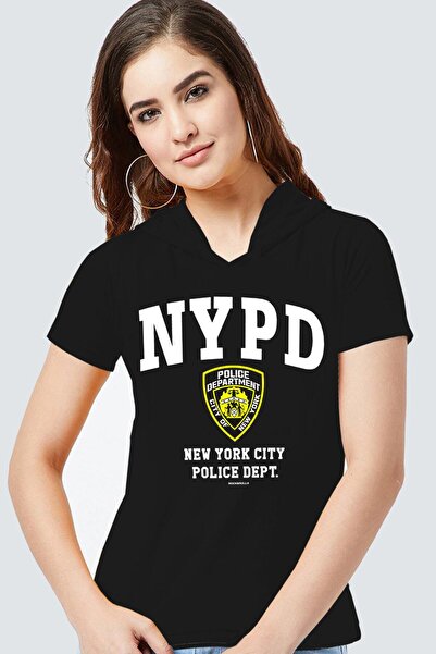 ROCKANDROLL Nypd ženska majica sa kapuljačom i kratkim rukavima
