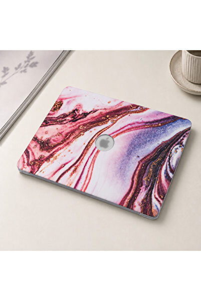 Mcstorey Macbook Air Kılıf 13.6 Inç M2-m3-m4 Mermer Glitter (13.6” AİR) A2681...