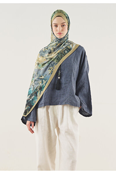 Freshscarfs Soft Dream Desen Soft Viskon Şal Soft Sarı