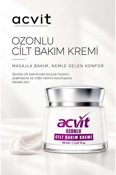 Acvit Ozonlu Cilt Bakım Kremi 50 ML |
