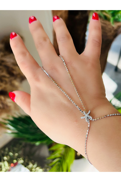 ACAR TAKI Special Series, with Pul Chain, Sea Star Shahmeran-Silver Color Acr...