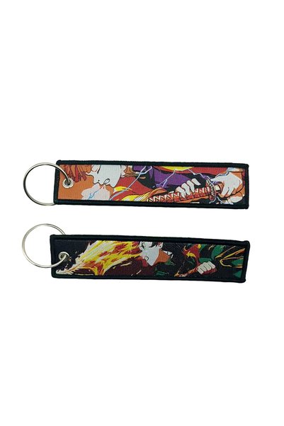Choice18 Bandai KDS-04 Anime Embroidery Key Jet Tag Key Chain Cartoon Keychai...