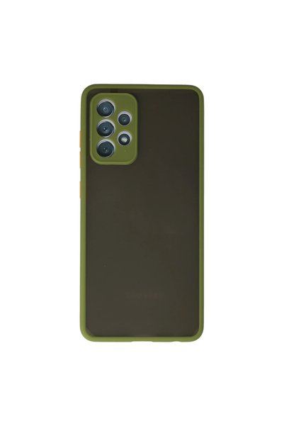 FMA Samsung Galaxy A72 Case Montreal Silicone Cover - Green