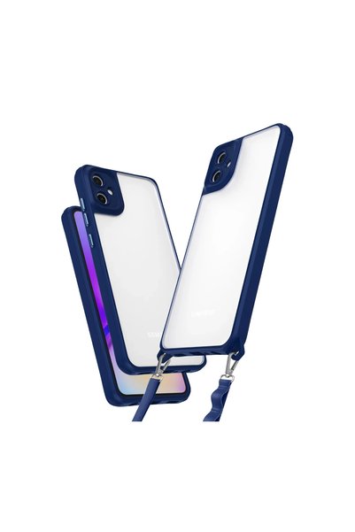 FMA Samsung Galaxy A06 Case Penta Silicone Case - Navy Blue