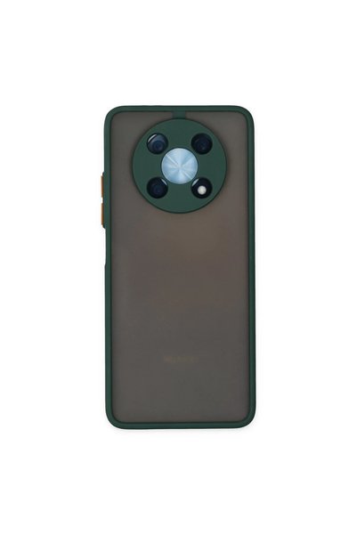 OtoTech غطاء حماية سيليكون مونتريال لهاتف هواوي نوفا Y90 - أخضر