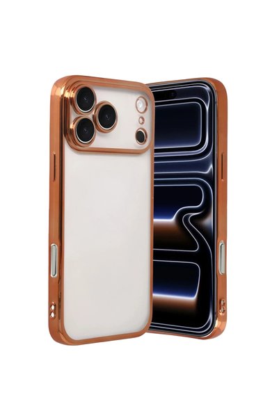 Generic Apple iphone 17 pro razer lens silicone - orange