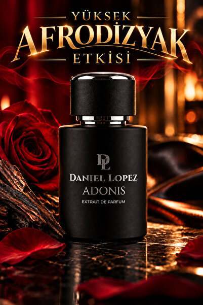 Daniel Lopez Adonis Erkek Parfüm Edp 50 ml - Extrait de parfüm - Afrodizyaklı...