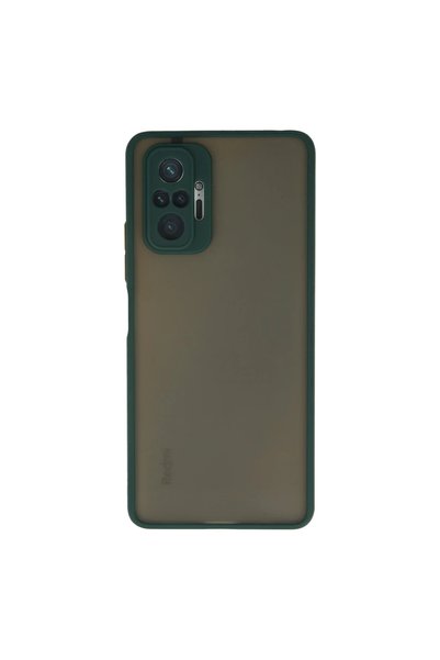 FMA Xiaomi Redmi Note 10 Pro Case Montreal Silicone Cover - Green