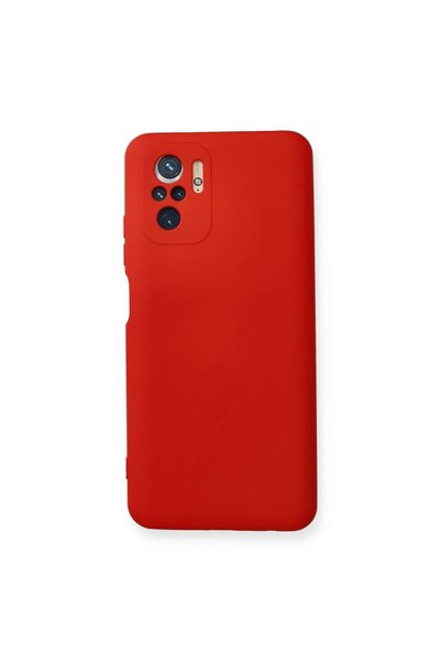 FMA Xiaomi Redmi Note 10 Case Nano Velvet Silicone - Red