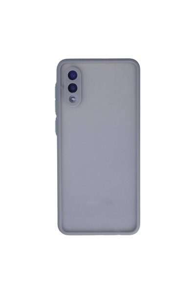 Generic Brand Samsung Galaxy A02 Case Montreal Silicone Cover - Gray