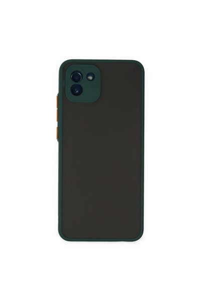 FMA Samsung Galaxy A03 Case Montreal Silicone Cover - Green
