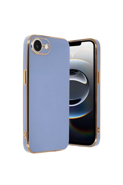 OtoTech غطاء سيليكون فوليت لـ Apple iPhone 16E - أزرق