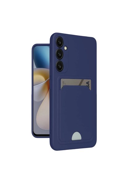 OtoTech Samsung Galaxy A16 5g Case Kelvin Silicone with Business Card - Navy ...