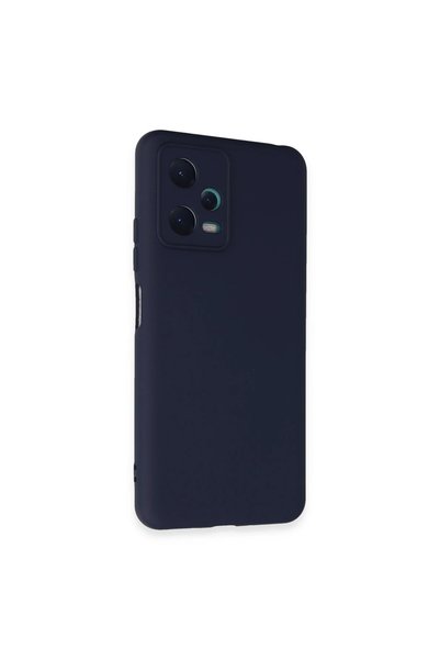FMA Xiaomi Redmi Note 12 5g Case Nano Velvet Silicone - Navy Blue