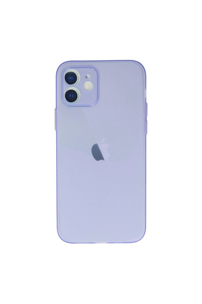 OtoTech غطاء سيليكون بوما لـ Apple iPhone 12 - بنفسجي