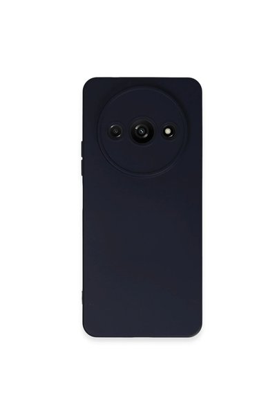 FMA Xiaomi Redmi A3 4g Case Nano Inside Velvet Silicone - Navy Blue