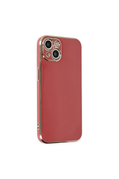 FMA Apple iphone 14 case volet silicone - red