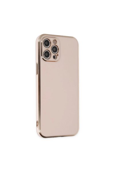 OtoTech Apple iPhone 12 Pro Max Case Volet Silicone - Pink