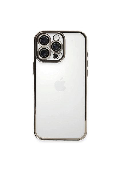FMA Apple iphone 16 pro max case with razer lens silicone - titanium grey