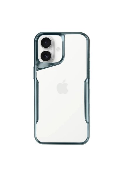 Generic Brand غطاء سيليكون لـ Apple iPhone 16 من Boyi - تركواز