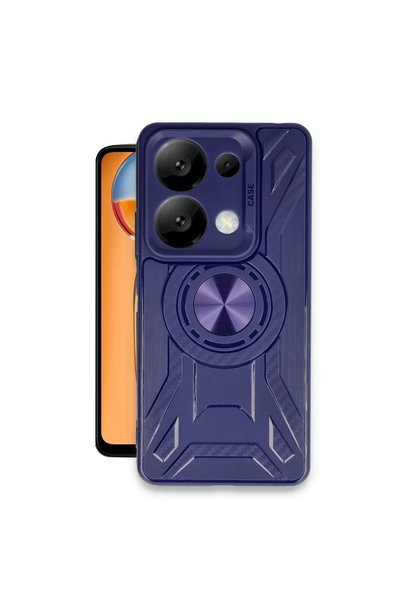 FMA حافظة هاتف Xiaomi Redmi Note 13 Pro 5G من السيليكون لينكولن - أزرق داكن
