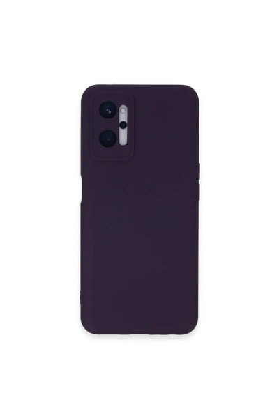 Realme 9i 4G Kılıf Nano içi Kadife Silikon - Mor