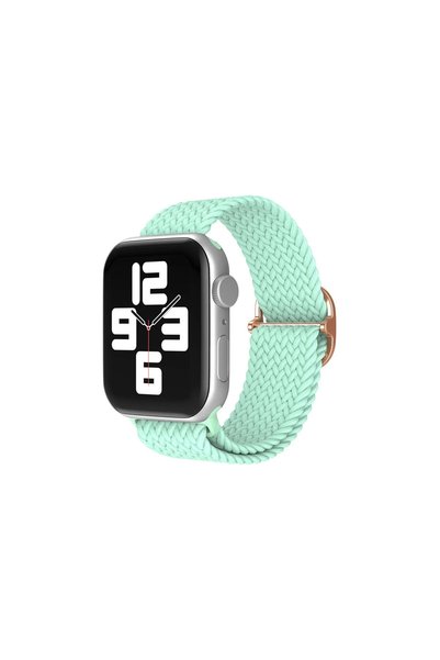 Toptan Bulurum Apple Watch 42mm Star Band - Turquoise