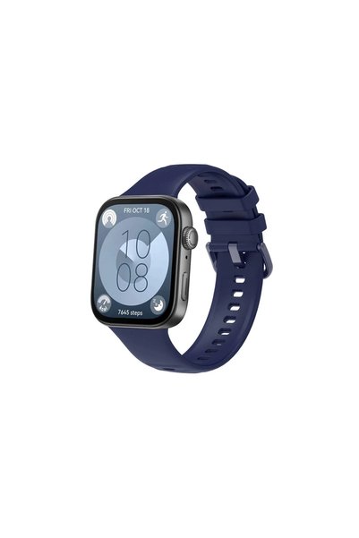 Toptan Bulurum Huawei Watch Fit 3 Classic Band - Navy Blue