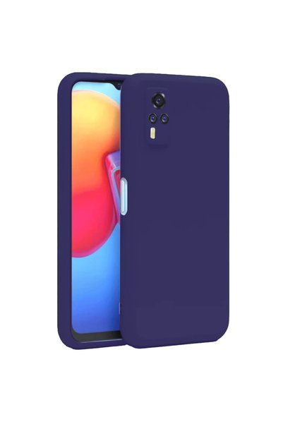 Generic Brand Vivo Y53S Case Nano Velvet Silicone - Purple