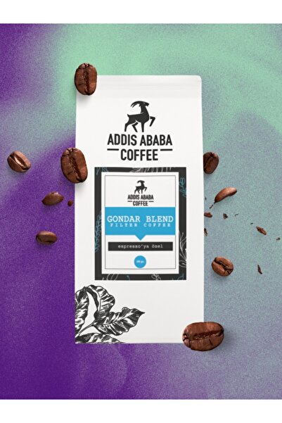 Addis Ababa Coffee 5x100 Gr Orijinal Etiyopya Kahveleri / Çekirdek Kahve, Filtre Kahve, Espresso Kahve