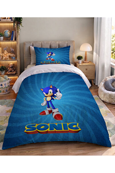 Şen Dekorasyon Sonic Çocuk Nevresim Takımı