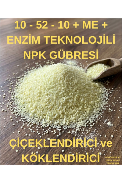 Saglam Tarım Çiçeklendirici ve Köklendirici 10.52.10+ME+Enzimli NPK Gübresi 1...