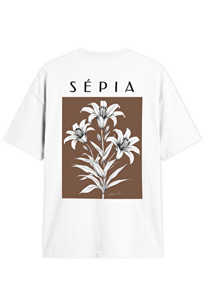 Cottocielo Sepia - Unisex Oversize T-Shirt