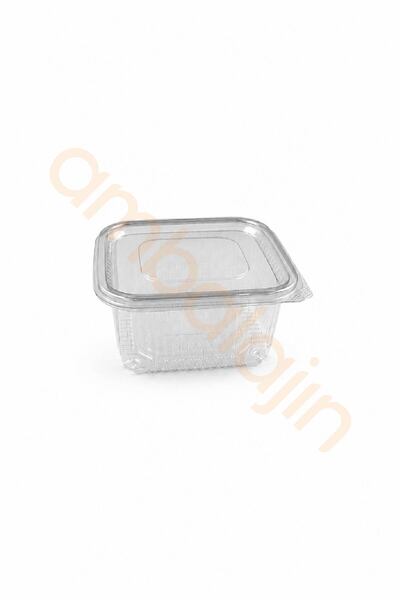 Home 100 Adet plastik sızdırmaz kap 500 gr cc kullan at tek kullanımlık plast...