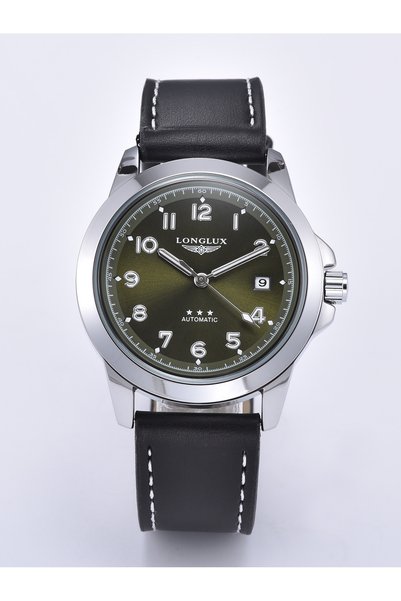 choice2 6272LSP Green Men Automatic Watch Pilot Business Classic Military Mec...