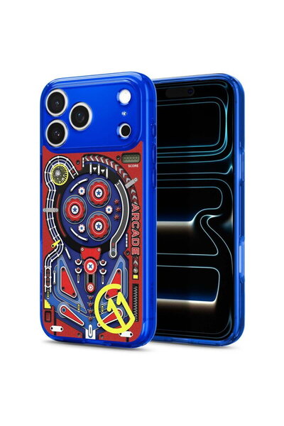 Spigen Husa c11 Ultra Hybrid MagSafe pentru iPhone 17 Pro, model arcade