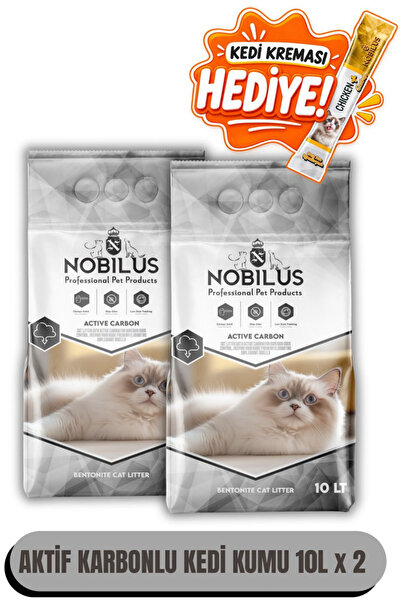 NOBİLUS 2'li Avantaj Paketi Aktif Karbonlu Koku Hapseden, Topaklanan, Tozsuz ...