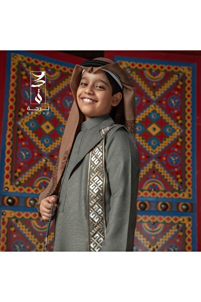 burjah Suits - Khaki - Long