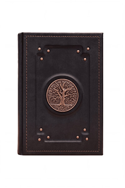 OZ CRAFT NOTE Hakiki Deri El Yapımı Defter – MIDGARD KÖKLERİ (Gece Serisi)