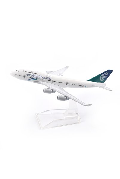 Choice نموذج طائرة بوينج B747 من الخطوط الجوية النيوزيلندية، مقاس 16 سم، طراز...